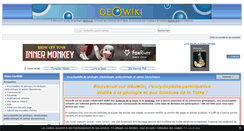 Desktop Screenshot of geowiki.fr